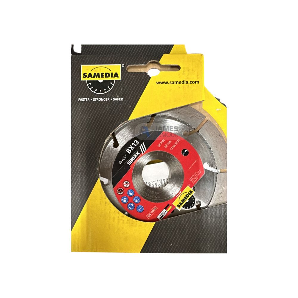 Samedia Shoxx BX13 Diamond Blade Concrete Saw Blade