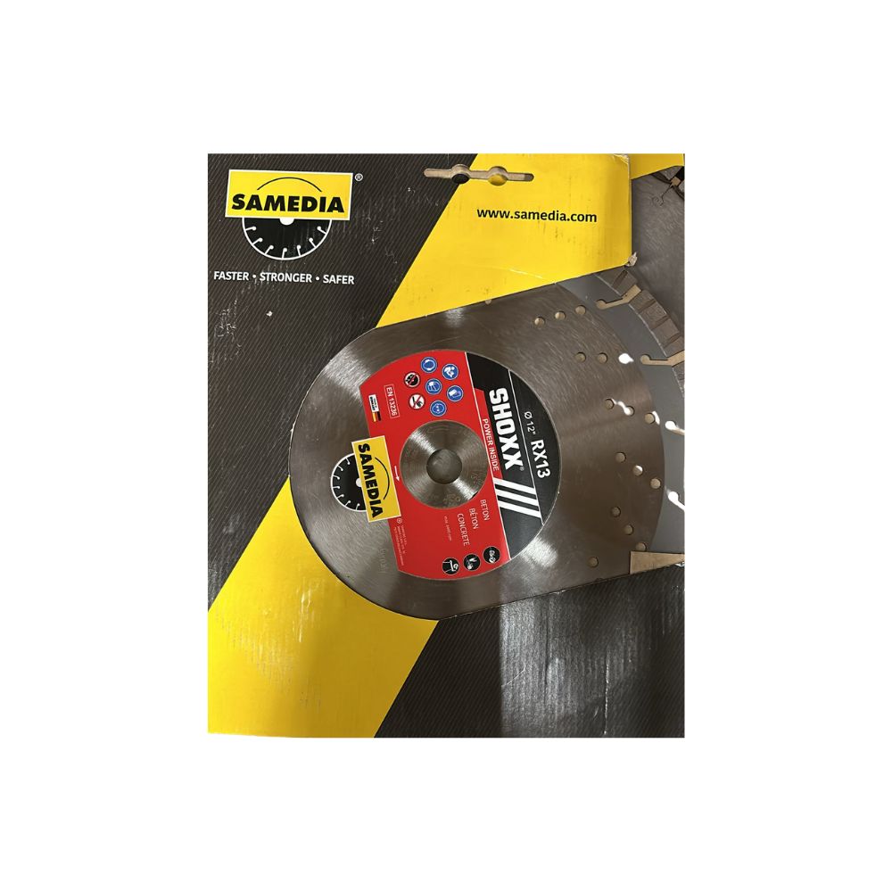 Samedia Shoxx RX13 12" Diamond Blade Concrete Saw Blade