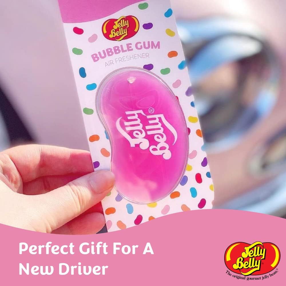 Jelly Belly 3D Hanging Air Freshener – Fruity Scent for Car, Home, & Office