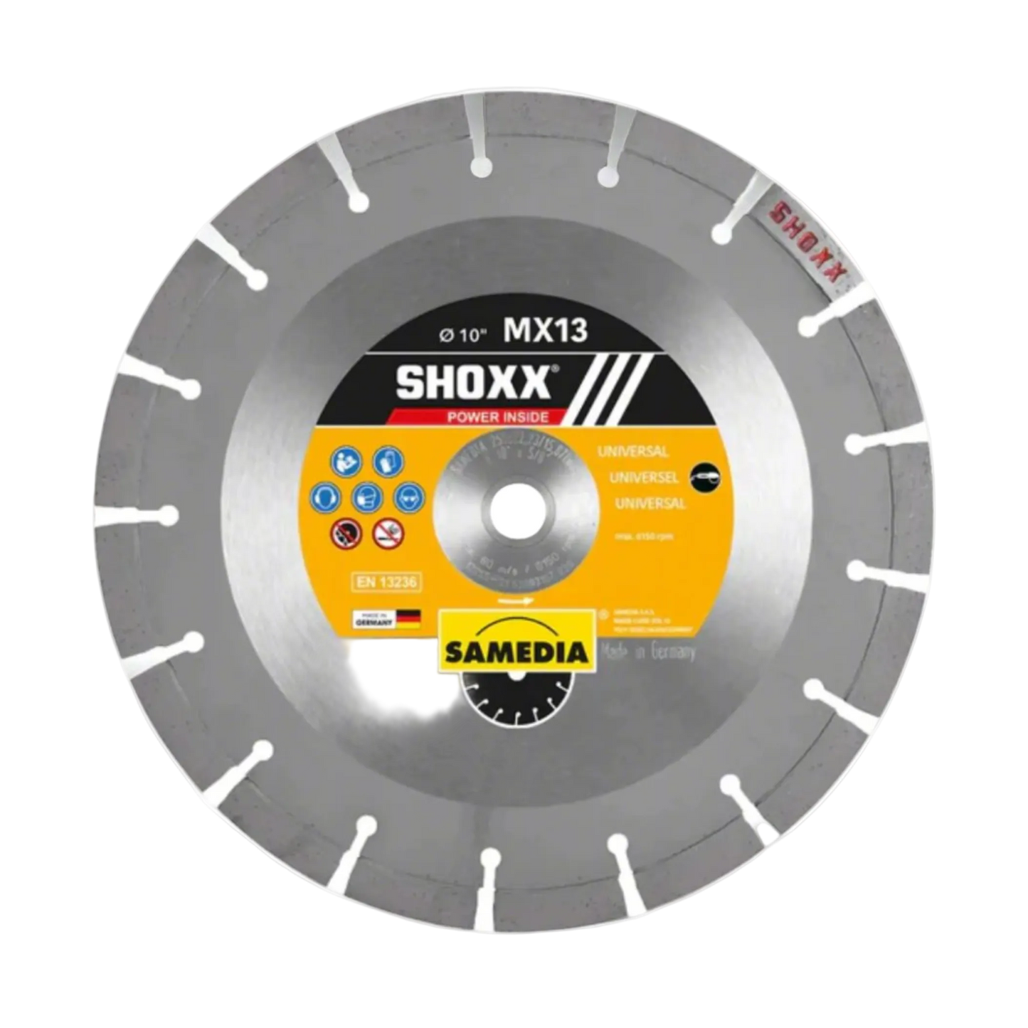 Samedia Shoxx MX13 12” General Purpose Diamond Blade