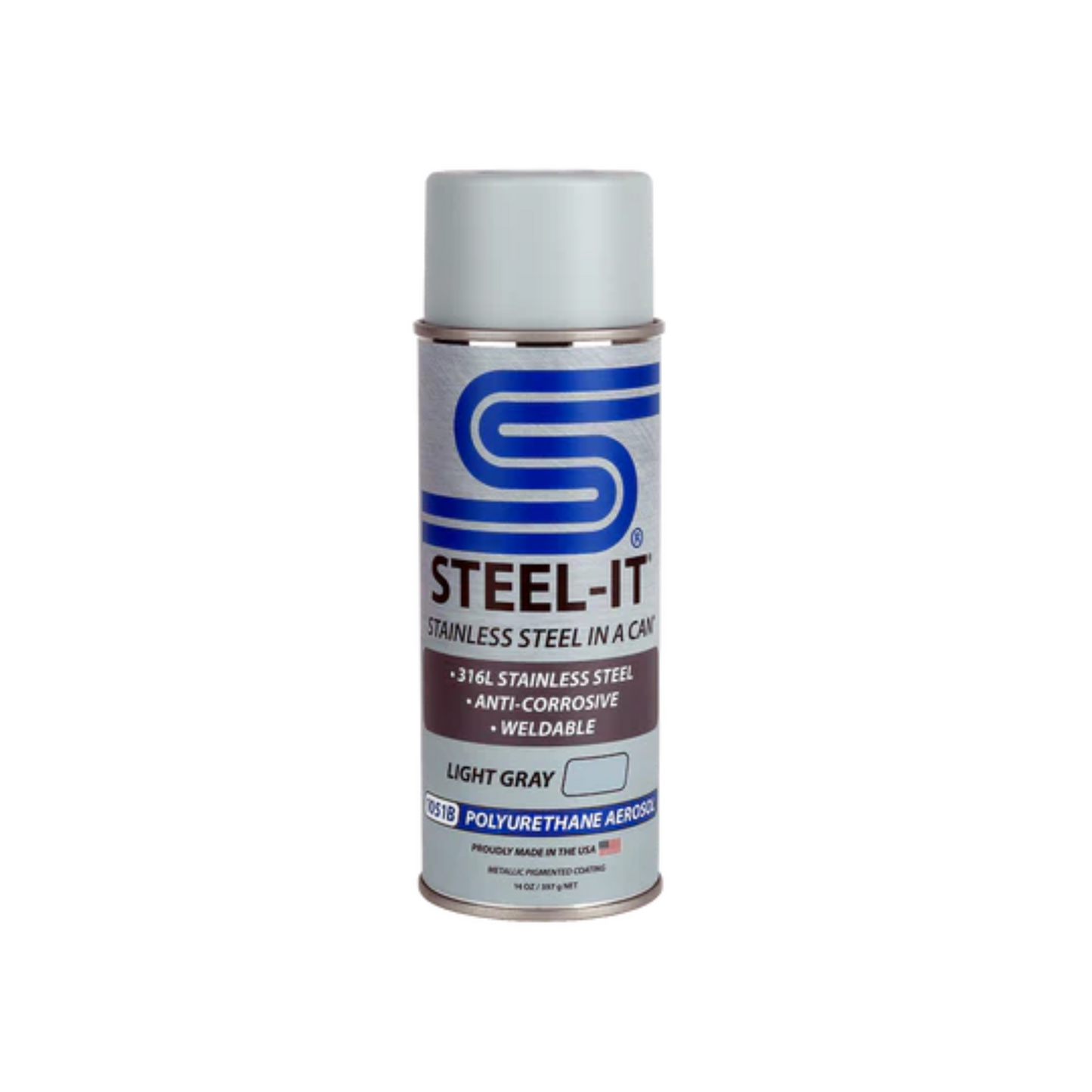 Steel-It POLYURETHANE AEROSOL 1002 Steel Gray / 1006B Charcoal / 1012 Black / 1051B Light Gray / 1050B Dove Gray