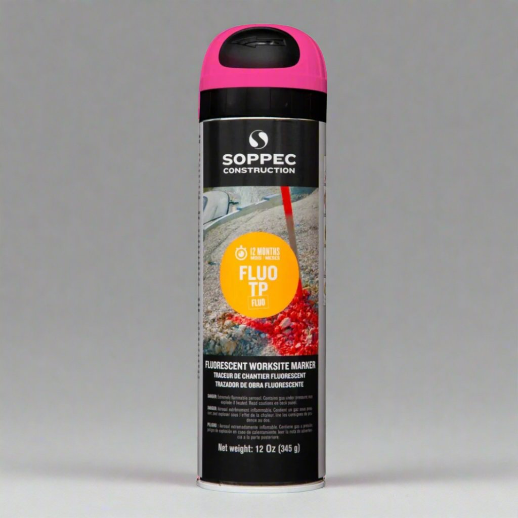 Soppec Fluo TP - Highly Fluorescent Worksite Marking Paint Durable