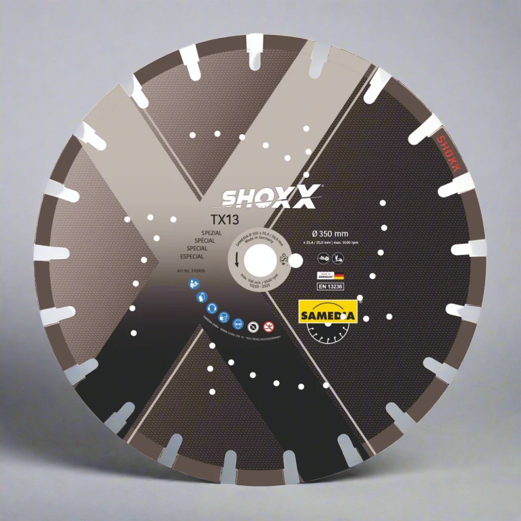 Shoxx TX13 14" Special Diamond Concrete Saw Blade