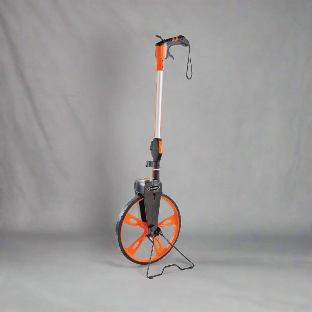 Keson RRT12M Measuring Wheel with Brake, 3' Orange