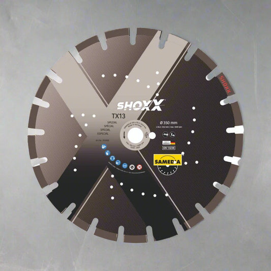 Shoxx TX13 14" Special Diamond Concrete Saw Blade