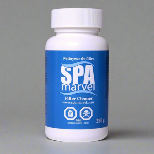 Spa Marvel Filter Cleaner – Powerful, Economical Hot Tub Filter Cleaning Solution (Cleans Up to 8 Filters)