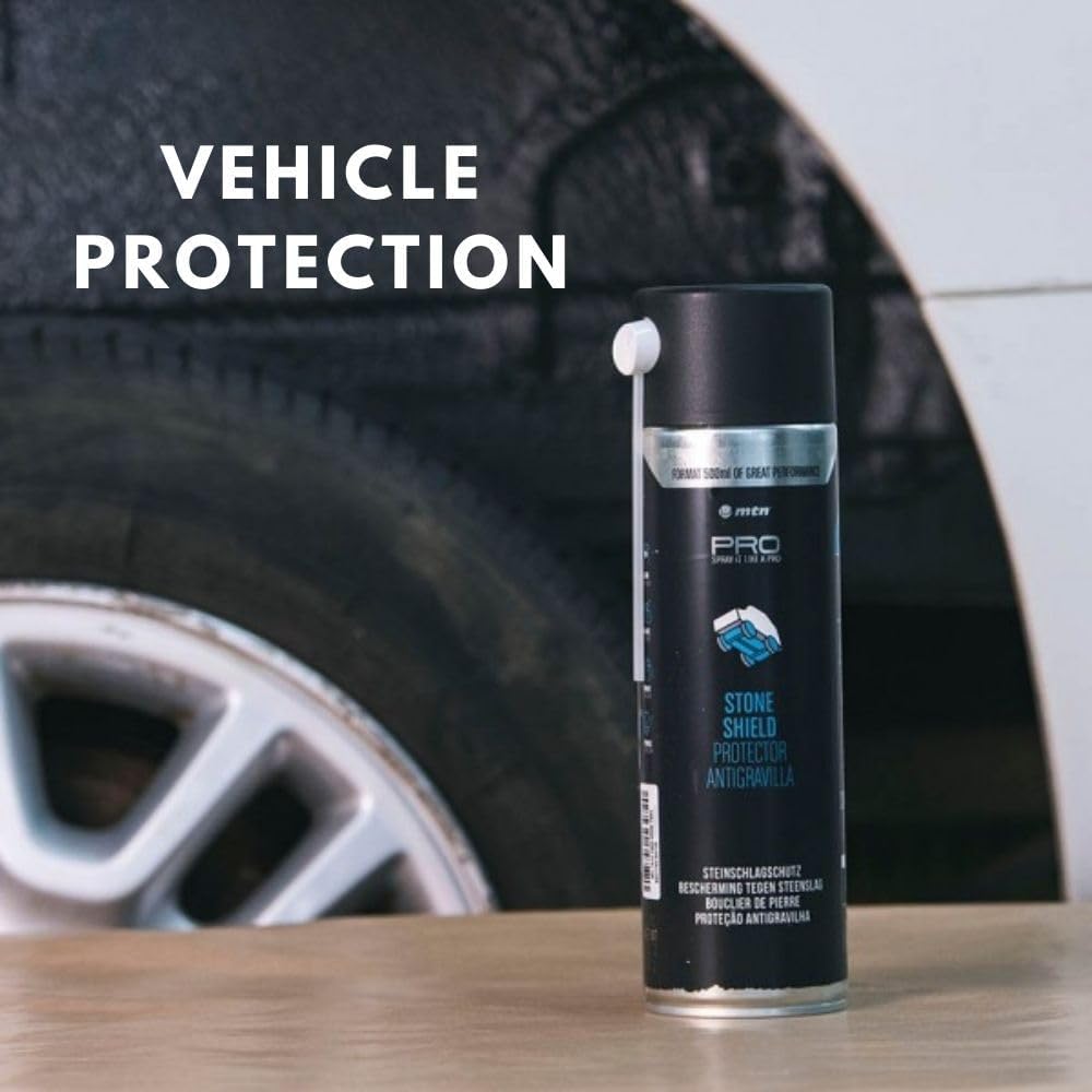 MTN PRO Stone Shield - Fast-Drying, Anti-Corrosion Spray for Vehicles (500ml)