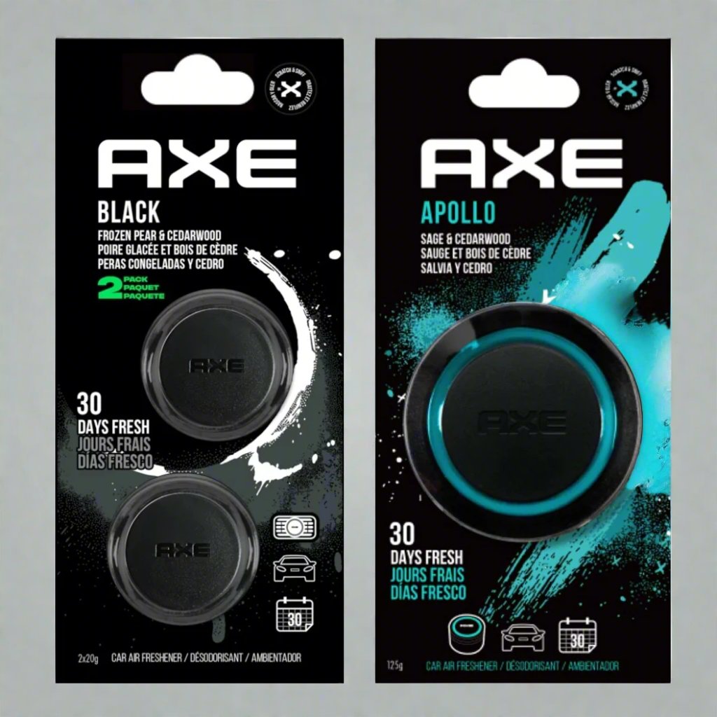 AXE Black Car Air Freshener Mini Vent Clip - Frozen Pear & Cedarwood (2 Pack)