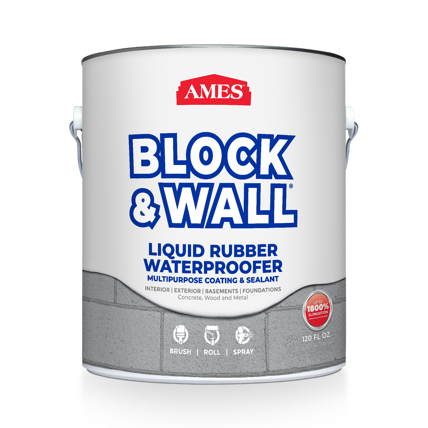 Ames Block & Wall™ Liquid Rubber