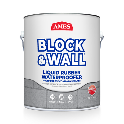 Ames Block & Wall™ Liquid Rubber