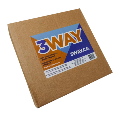 3Way Inside Drywall Corner (25 Pack)