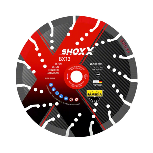 Samedia Shoxx BX13 Diamond Blade Concrete Saw Blade