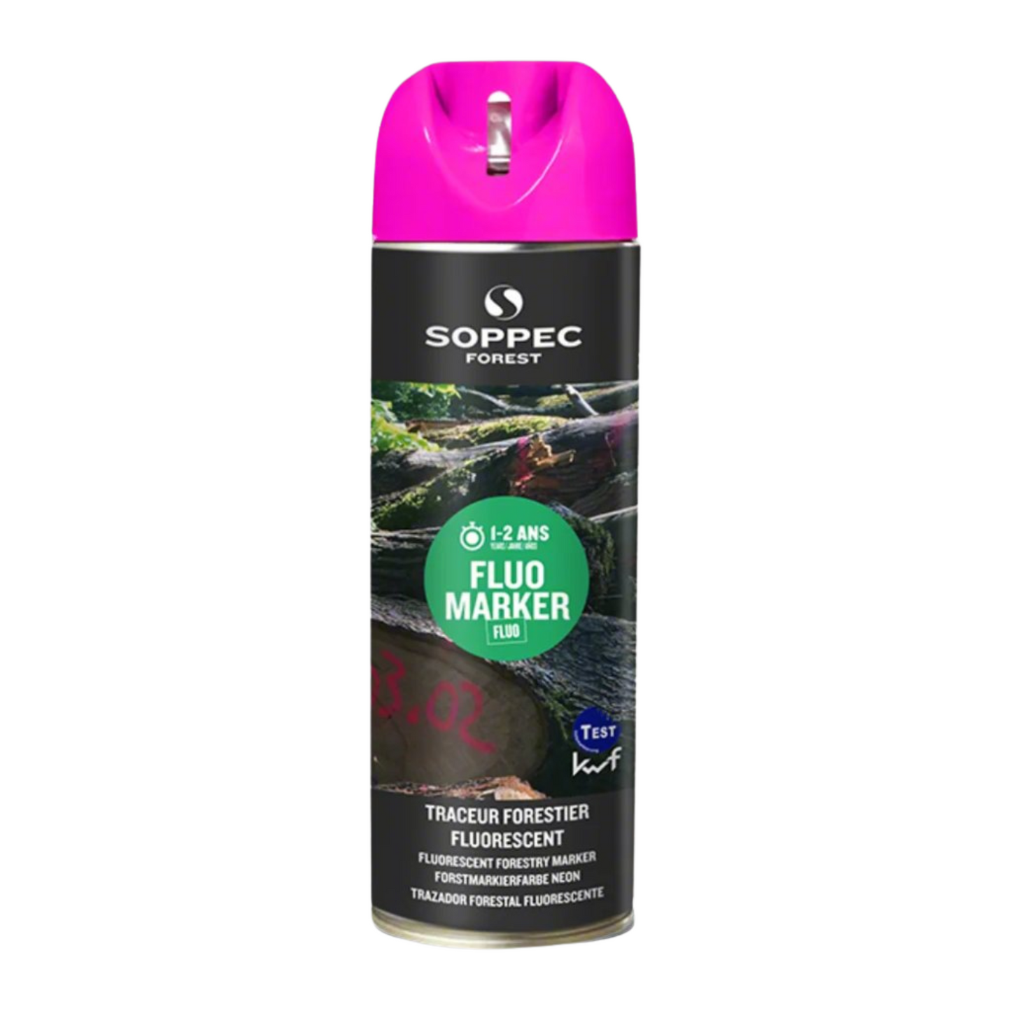 Soppec Fluo Marker Pink - High-Visibility Fluorescent Forestry Marker