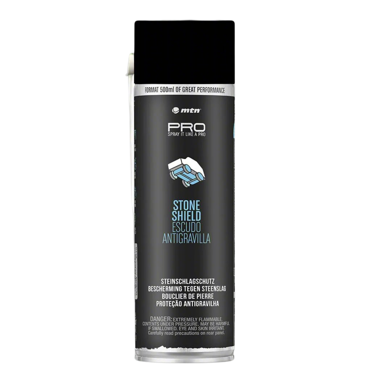 MTN PRO Stone Shield - Fast-Drying, Anti-Corrosion Spray for Vehicles (500ml)