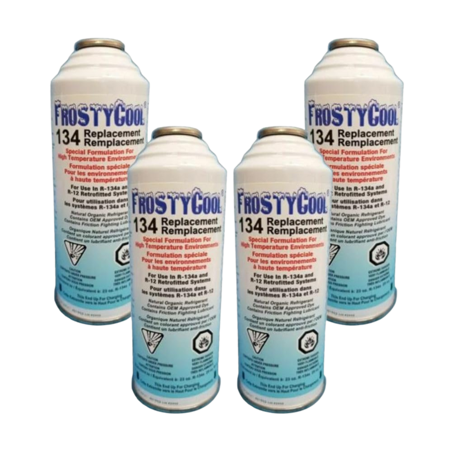 FrostyCool 134 AC Replacement Refrigerant 8 oz. Can (Equivalent to 23 oz.)