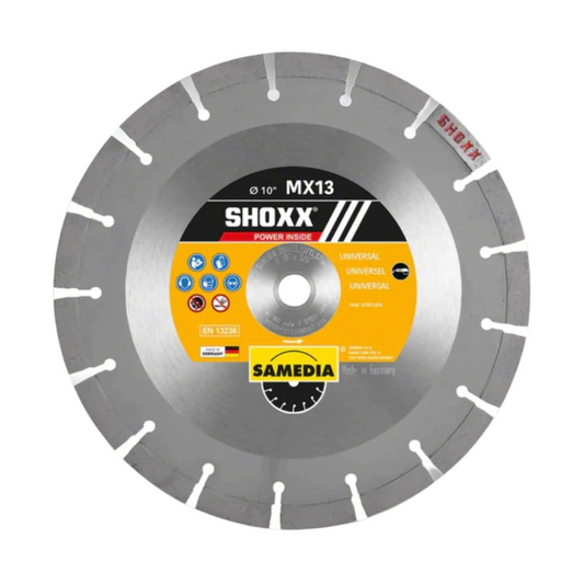 Samedia Shoxx MX13 12” General Purpose Diamond Blade