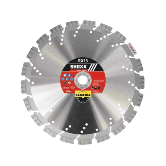 Samedia Shoxx RX13 12" Diamond Blade Concrete Saw Blade