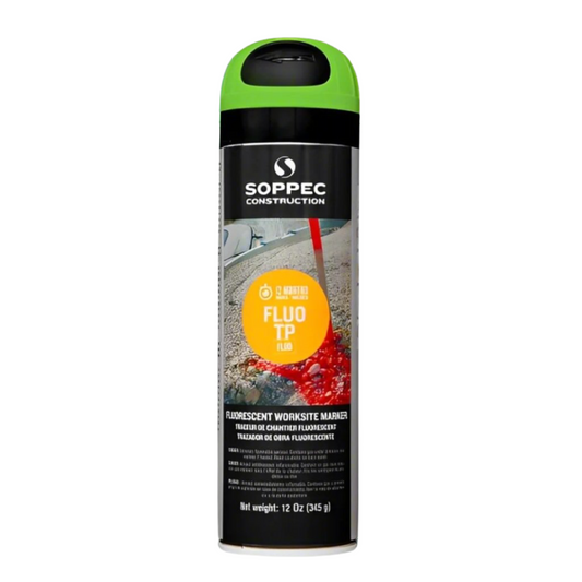 Soppec Fluo TP - Highly Fluorescent Worksite Marking Paint Durable