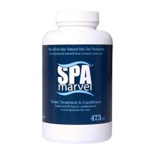 Spa Marvel Natural Hot Tub Treatment – Soft Water, Fewer Chemicals, Lasts 3 Months (500 Gallons)