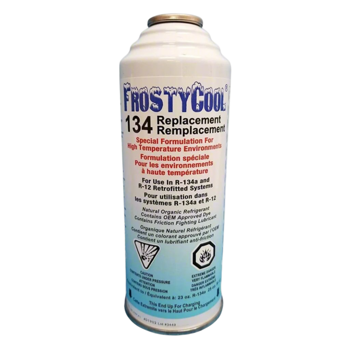 FrostyCool 134 AC Replacement Refrigerant 8 oz. Can (Equivalent to