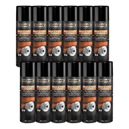 Emzone Brake & Parts Cleaner Cleaning Solvent (Pack of 12)