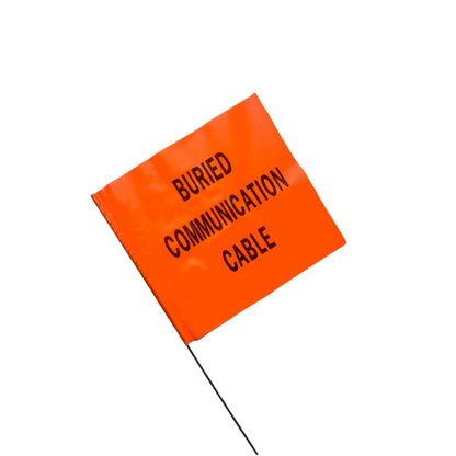 Utility Marking Flag 4" x 5" x 30"