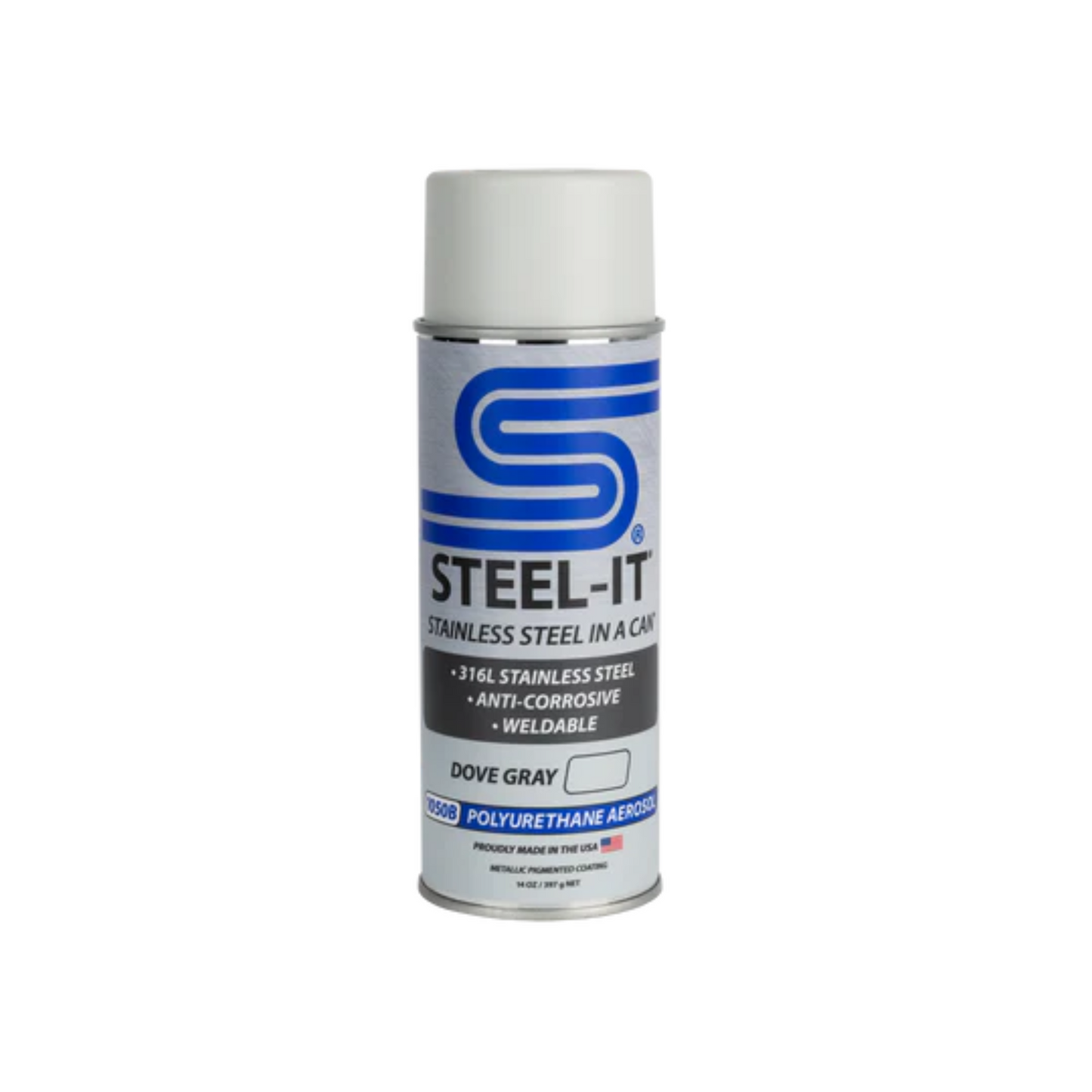 Steel-It Stainless Steel Polyurethane Aerosol 14oz (Single Can)