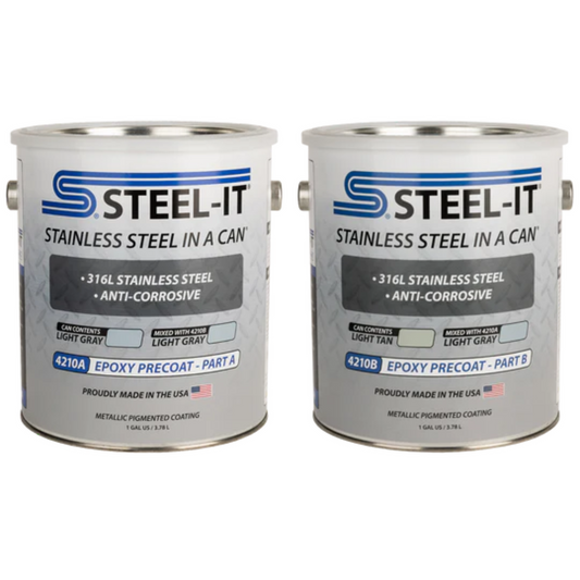 Steel-It Epoxy Precoat - Light Gray