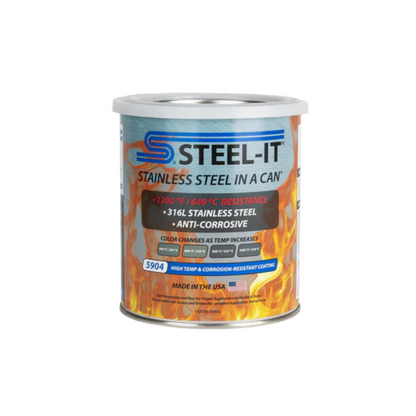 Steel-It High Temp & Corrosion-Resistant Coating