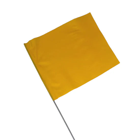 Plain Marking Flags - 4″ x 5″