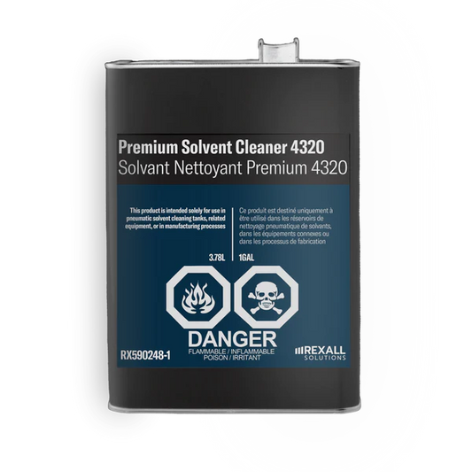 Rexall Premium Solvent Cleaner 4320 1 gallon industrial solvent container