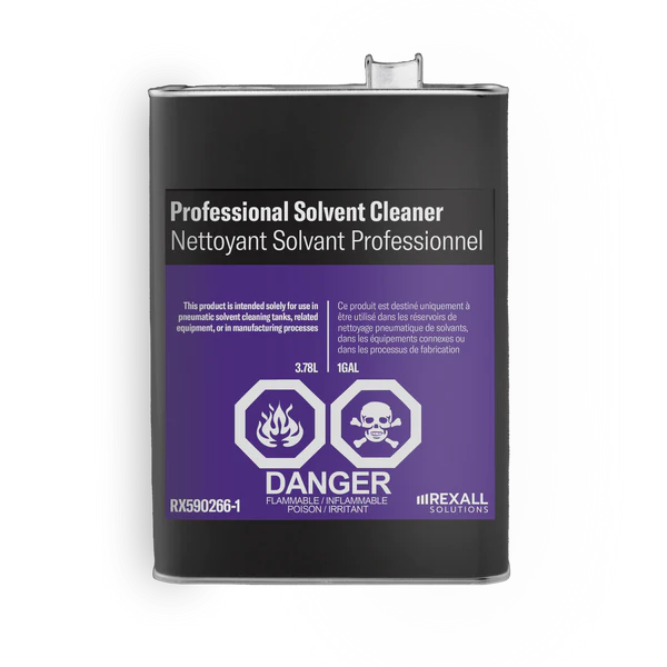 Rexall professional solvent cleaner 1 gallon industrial degreasing solvent container