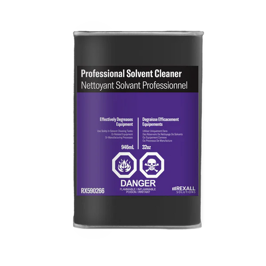 Rexall professional solvent cleaner 1 quart degreasing solution container